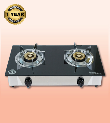 Picture of SKB Black Double Gas Stove