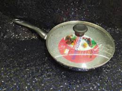 Buy  kiam Non Stick Fry Pan With Glass Lid IB 22cm  At Best Price In Bangladesh