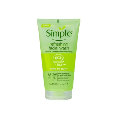 Buy Simple Kind To Skin Refreshing Facial Wash Gel 150 ml (Poland)   at Best Price In Bangladesh