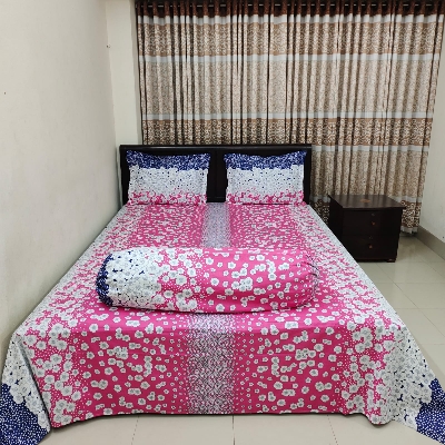 Buy COTTON KING SIZE BEDSHEET1075 at Best Price In Bangladesh