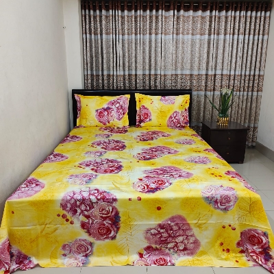 Buy Bedsheet – King Size – 3 Pecs Set at Best Price In Bangladesh