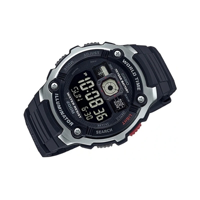 Buy Casio AE-2000W-1BVDF World Time Multifunction Fiber Belt Watch Online at Best Price In Bangladesh