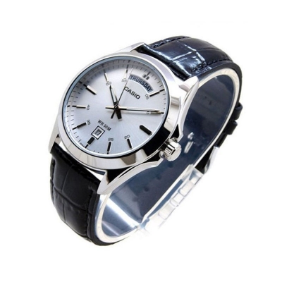 Buy Casio Enticer MTP-1370L-7AVDF Day Date Leather Belt Men's Watch at Best Price In Bangladesh