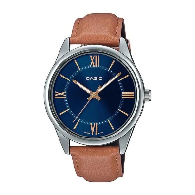 Buy  Casio Enticer Brown Belt Watch MTP-V005L-2B5UDF at Best Price In Bangladesh