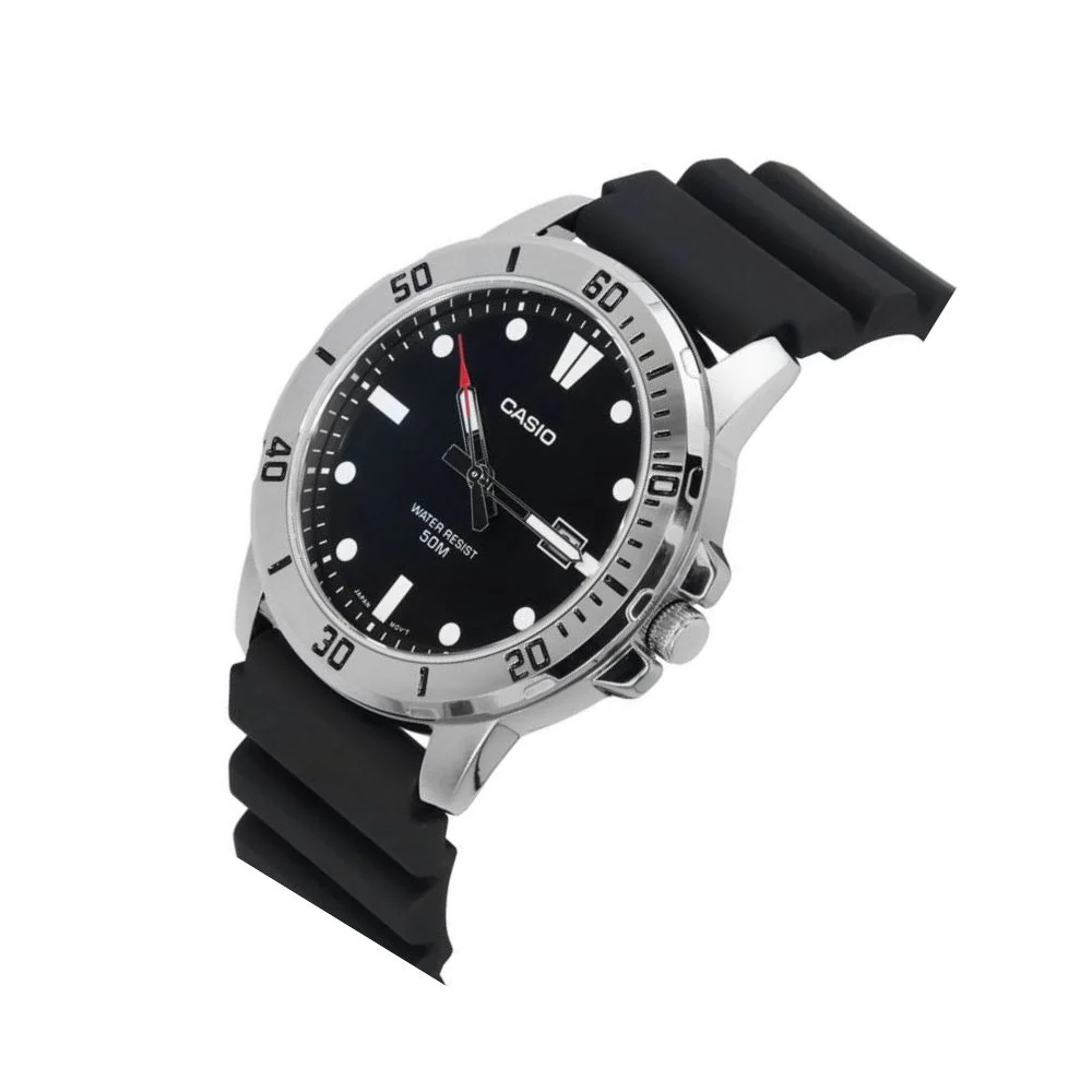 Buy Casio Enticer Date Resin Belt Watch MTP-VD01-1EVUDF  at Best Price In Bangladesh