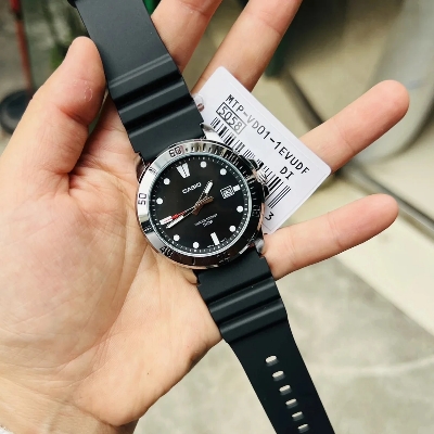 Buy Casio Enticer Date Resin Belt Watch MTP-VD01-1EVUDF  at Best Price In Bangladesh