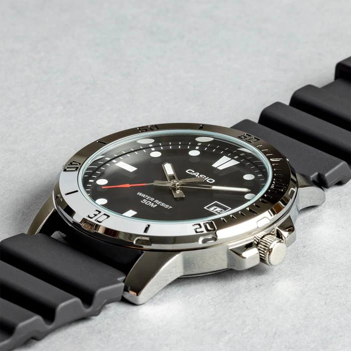 Buy Casio Enticer Date Resin Belt Watch MTP-VD01-1EVUDF  at Best Price In Bangladesh