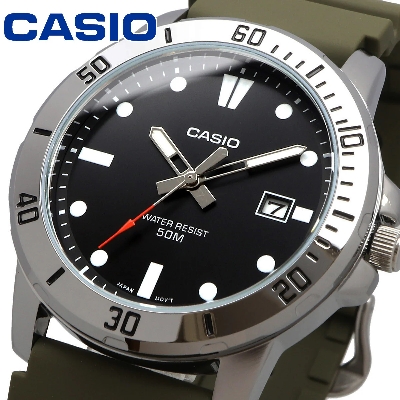 Buy Casio Enticer Date Resin Belt Watch MTP-VD01-3EVUDF  at Best Price In Bangladesh