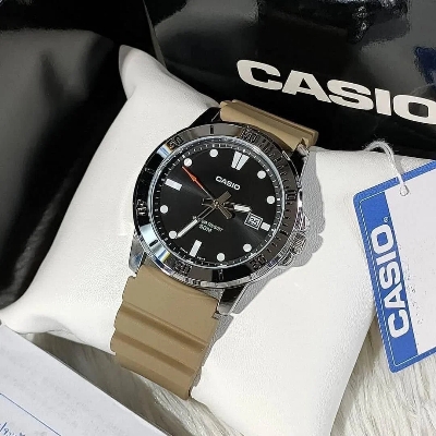 Buy Casio Enticer Date Resin Belt Watch MTP-VD01-5EVUDF at Best Price In Bangladesh