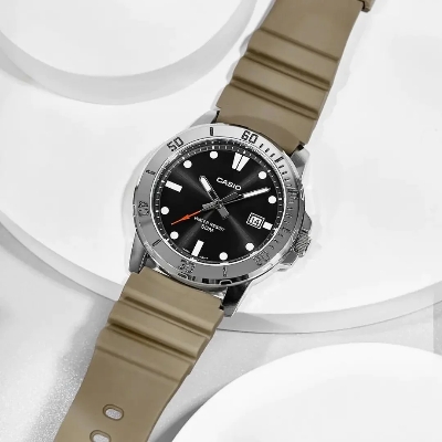 Buy Casio Enticer Date Resin Belt Watch MTP-VD01-5EVUDF at Best Price In Bangladesh