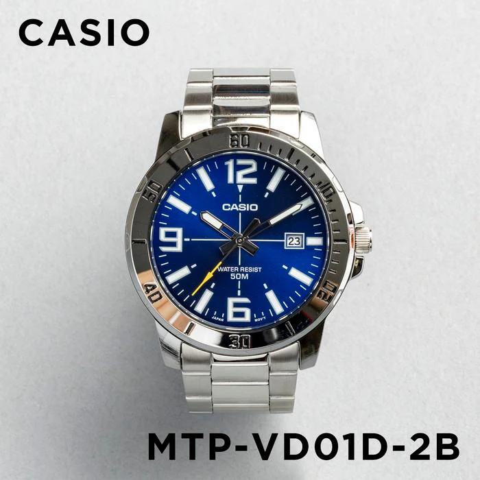 Buy Casio Enticer Date Chain Watch MTP-VD01D-2BVUDF at Best Price In Bangladesh