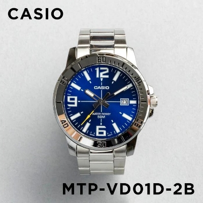 Buy Casio Enticer Date Chain Watch MTP-VD01D-2BVUDF at Best Price In Bangladesh