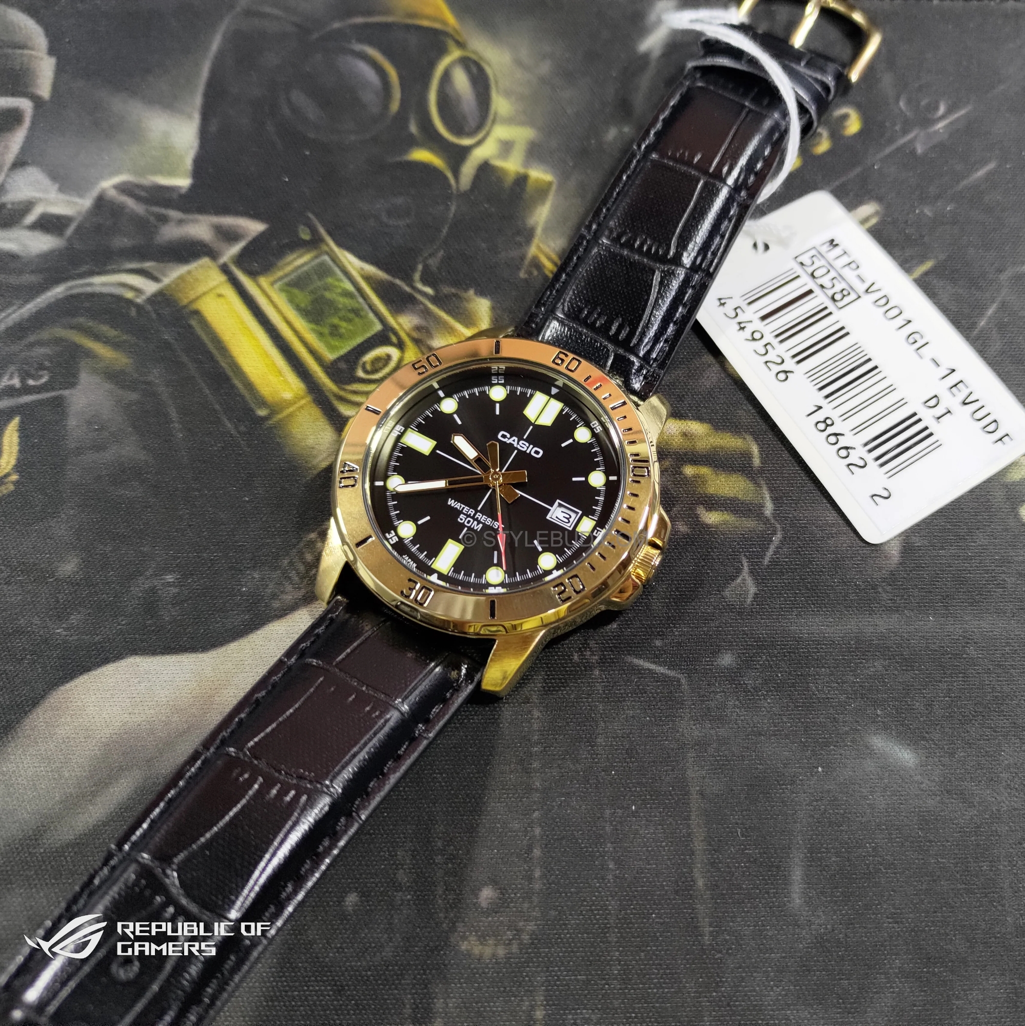 Buy Casio Enticer Date Chain Watch MTP-VD01SG-1BVUDF at Best Price In Bangladesh