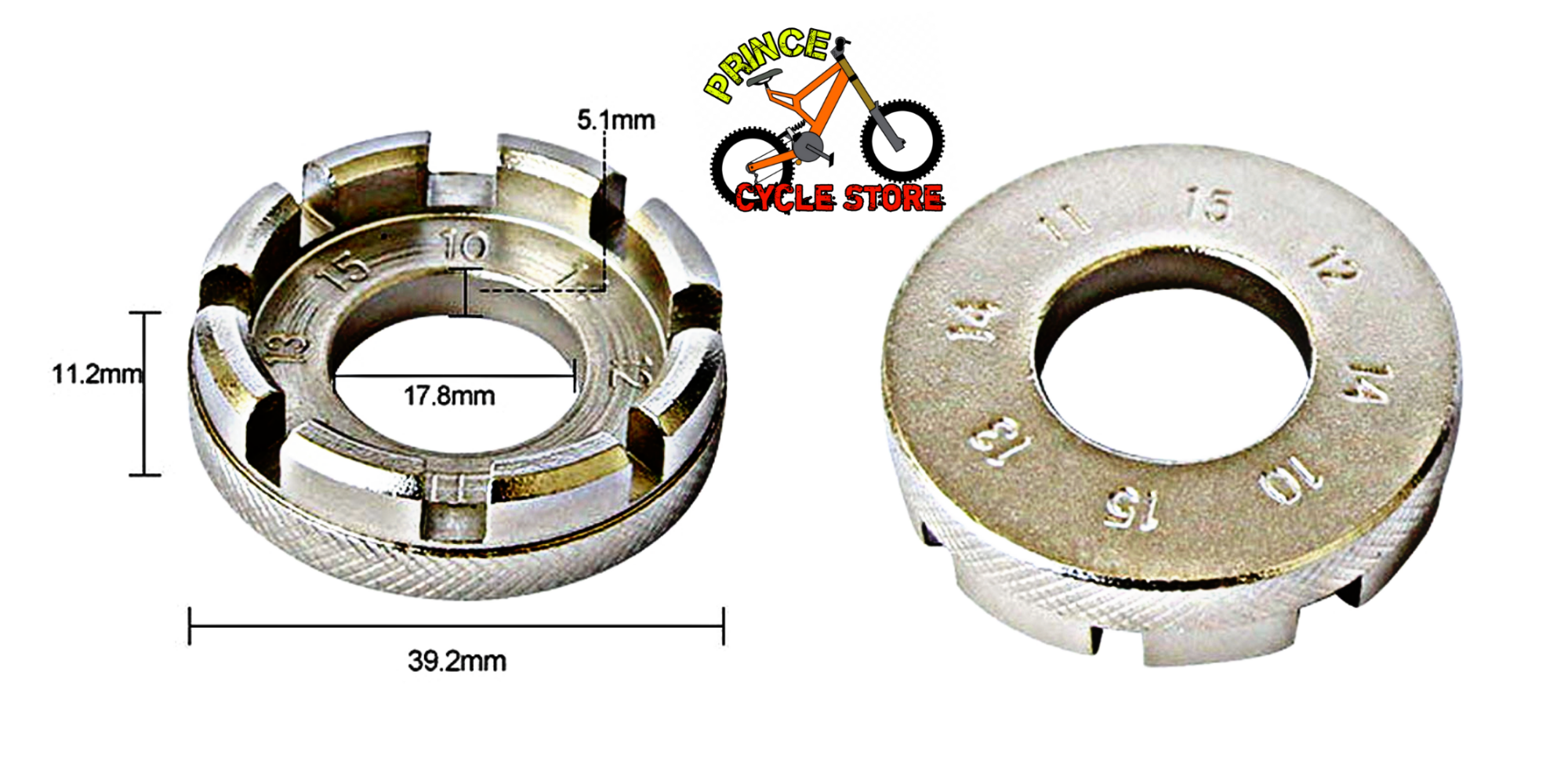 Buy  PCS Bicycle Spoke Nipple Wrench Bike 6 Way Spoke Nipple Key Wheel Rim Wrench Stainless Steel Repair Tool Key Bike Accessory Prince Cycle Store  At Best Price In Bangladesh