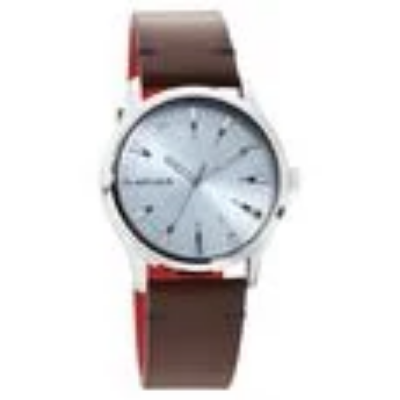 Buy Fastrack 3236SL02 Light Blue Dial Brown Leather Strap Men’s Watch at Best Price In Bangladesh
