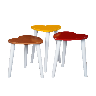 Buy Regal Coffee Table-Love (3 Set) HDC-3007  Online Best Price In Bangladesh