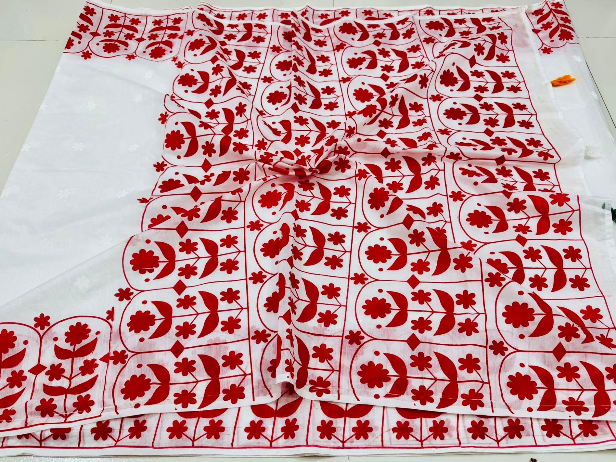 Buy  Digital Print Festivals Saree   at Best Price In Bangladesh
