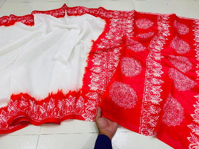 Buy  Digital Print Festivals Saree   at Best Price In Bangladesh