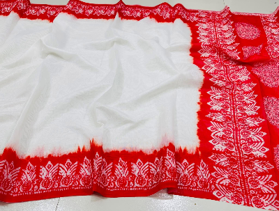 Buy  Digital Print Festivals Saree   at Best Price In Bangladesh