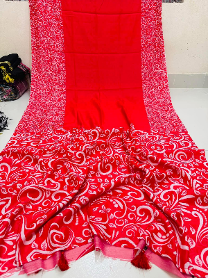 Buy  Digital Print Festivals Saree   at Best Price In Bangladesh