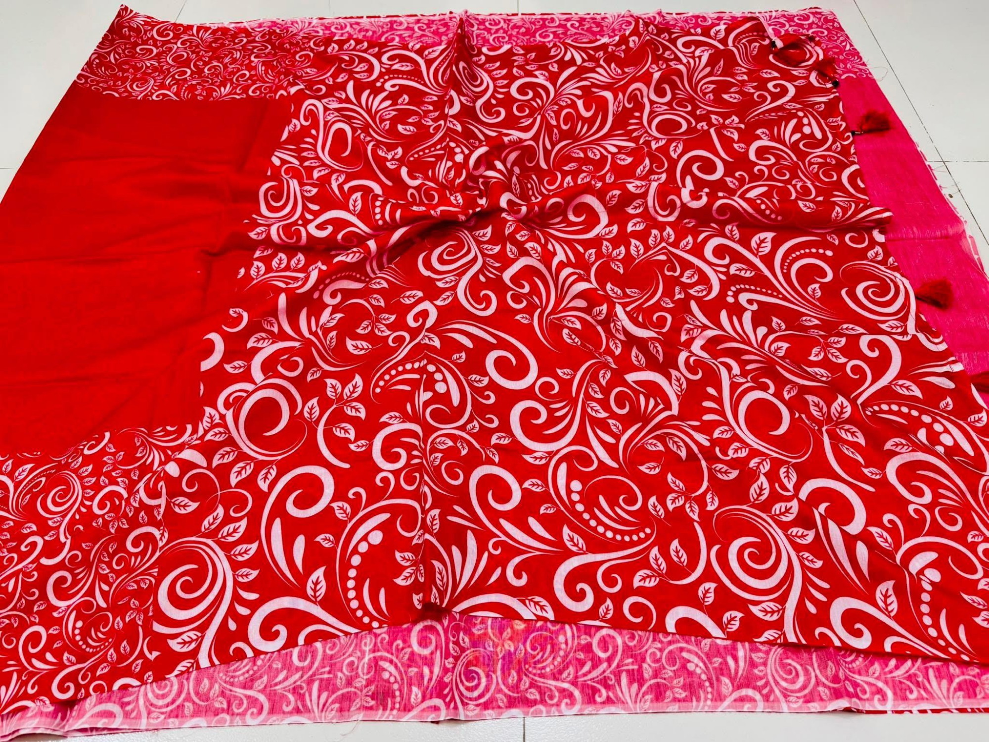 Buy  Digital Print Festivals Saree   at Best Price In Bangladesh