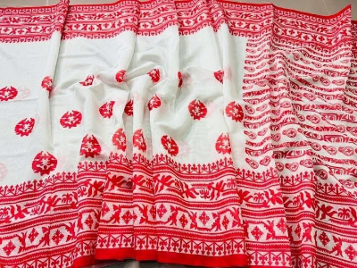 Buy  Digital Print Festivals Saree   at Best Price In Bangladesh