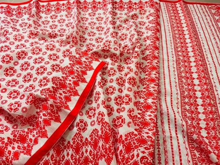 Buy  Digital Print Festivals Saree   at Best Price In Bangladesh