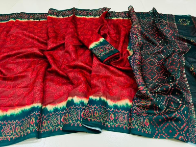 Buy  Digital Print Festivals Saree   at Best Price In Bangladesh