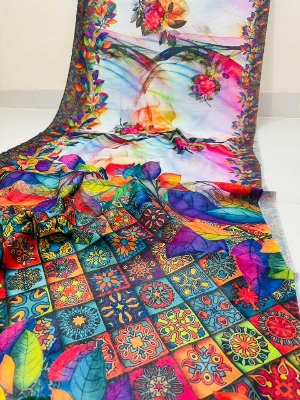 Buy  Digital Print Festivals Saree   at Best Price In Bangladesh