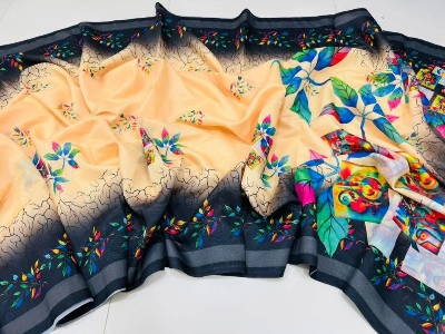 Buy  Digital Print Festivals Saree   at Best Price In Bangladesh