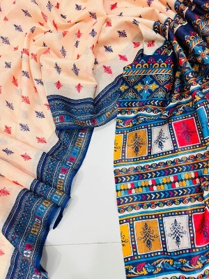 Buy  Digital Print Festivals Saree   at Best Price In Bangladesh