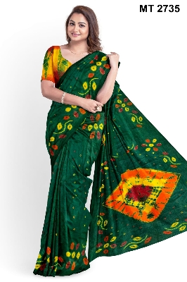 Buy Cotton Batik Saree  Online in Bangladesh