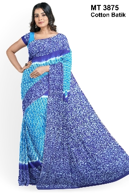 Buy Cotton Batik Saree  Online in Bangladesh