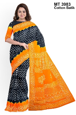 Buy  Cotton Batik Saree Online in Bangladesh