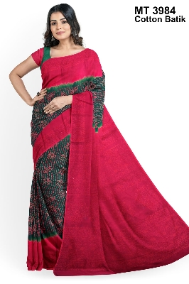 Buy  Cotton Batik Saree Online in Bangladesh
