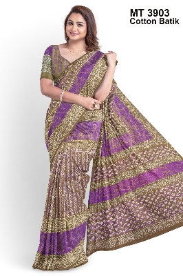 Buy Cotton Batik Saree  Online in Bangladesh