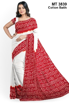 Picture of Cotton Batik Saree