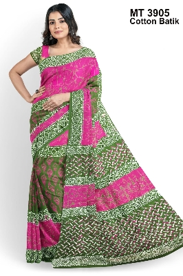 Picture of Cotton Batik Saree