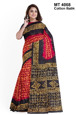 Picture of Cotton Batik Saree