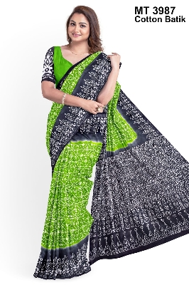 Picture of Cotton Batik Saree