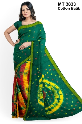 Picture of Cotton Batik Saree