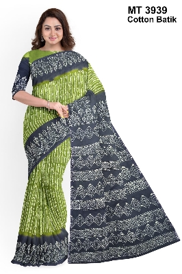 Picture of Cotton Batik Saree