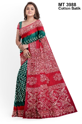 Picture of Cotton Batik Saree