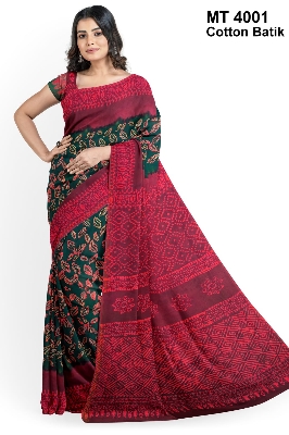 Picture of Cotton Batik Saree