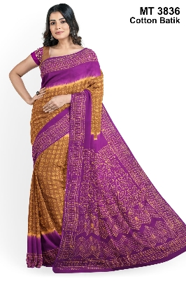 Picture of Cotton Batik Saree