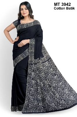 Picture of Cotton Batik Saree