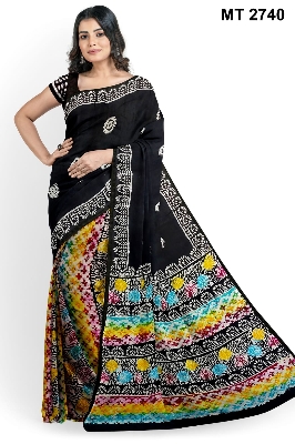 Picture of Cotton Batik Saree