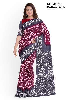 Picture of Cotton Batik Saree