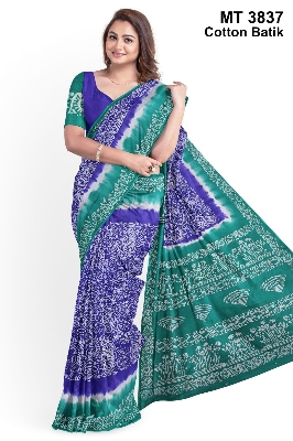 Picture of Cotton Batik Saree