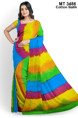 Picture of Cotton Batik Saree
